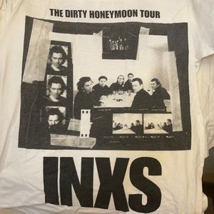 INXS THE DIRTY HONEYMOON TOUR 1993 T-shirt L